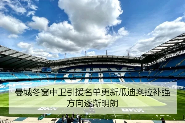 曼城冬窗中卫引援名单更新瓜迪奥拉补强方向逐渐明朗